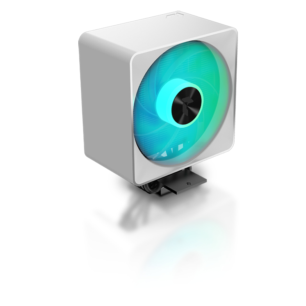 [AP1-5PIPE ARGB WH] APNX AP1-5PIPE ARGB WH sistema di raffreddamento per computer Processore Raffreddatore d'aria Bianco