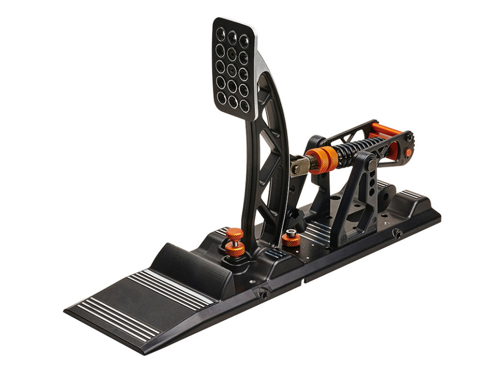 [40-010-0000002] Asetek 40-010-0000002 periferica di gioco Nero, Arancione, Bianco Pedali PC