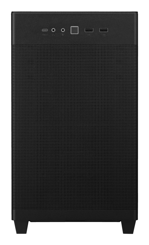 Case ASUS Prime AP201 Micro-ATX Vetro temperato Nero