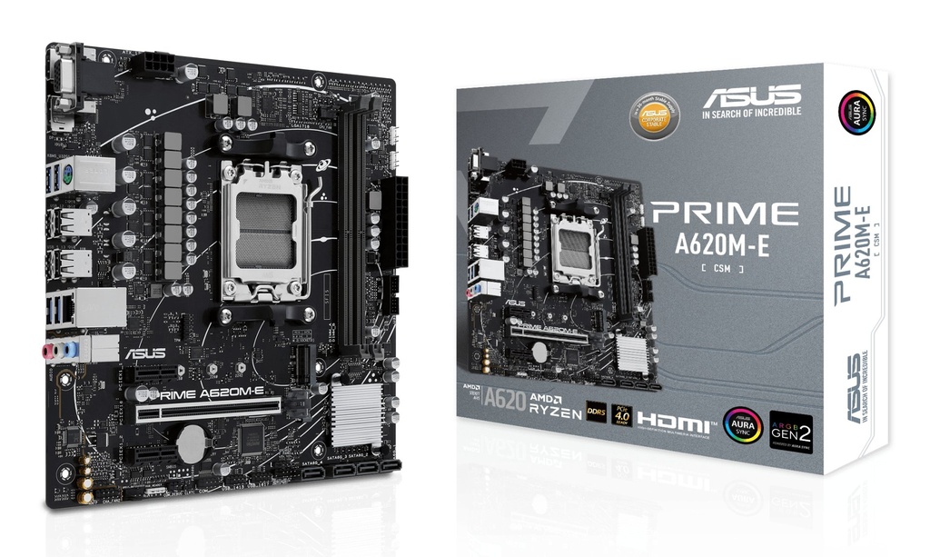 [90MB1F50-M0EAYC] ASUS PRIME A620M-E-CSM AMD A620 Socket AM5 micro ATX