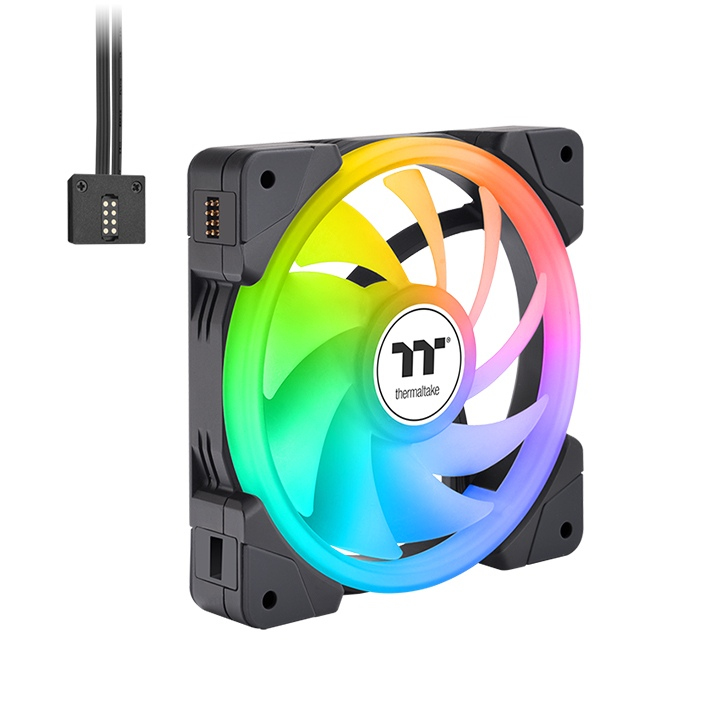 [CL-F168-PL14SW-A] Thermaltake SWAFAN EX12 ARGB Case per computer Raffreddatore d'aria 14 cm Nero 3 pz