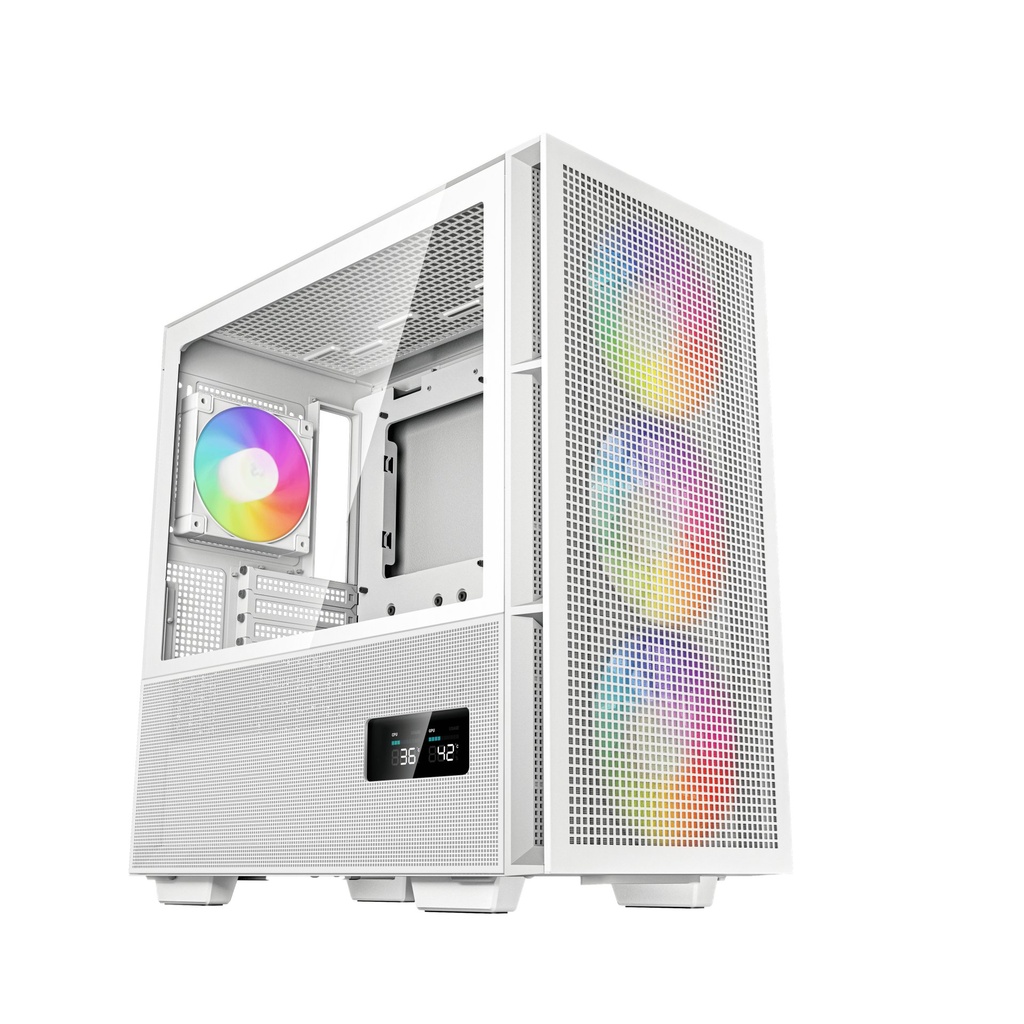 [R-CH560-WHAPE4D-G-1] Case DeepCool CH560 Digital WH Midi-Tower Bianco