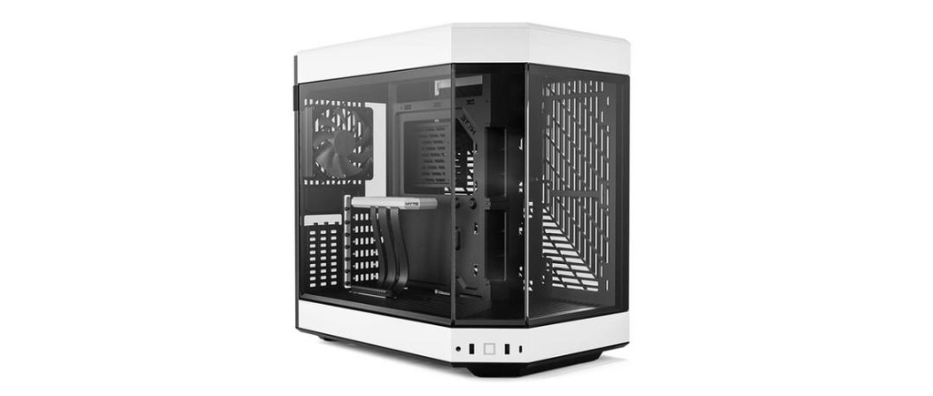 Case Hyte Y60 Midi Tower Vetro Temperato Bianco Nero