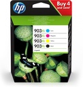 HP 903XL cartuccia d'inchiostro 4 pz Originale Resa elevata (XL) Nero, Ciano, Magenta, Giallo
