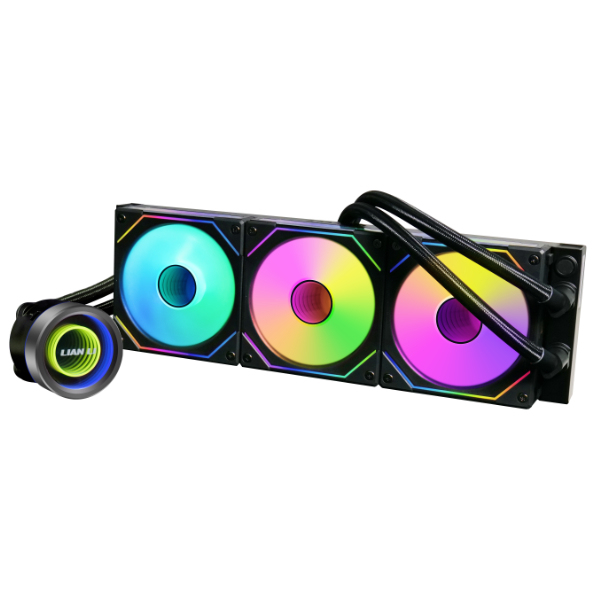 [GA2T36INB] Lian Li GA II TRINITY Case per computer Raffreddatore di liquidi tutto in uno 12 cm Nero 1 pz