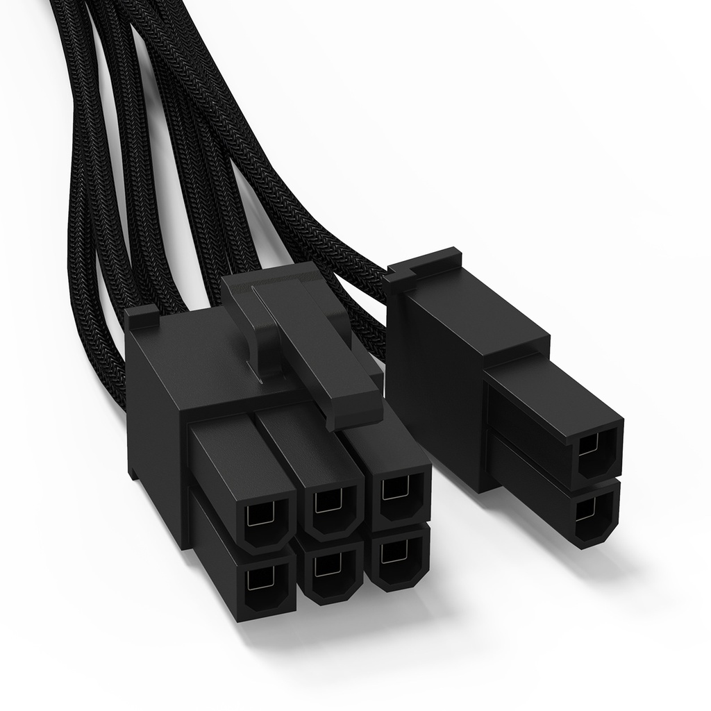 [BC070] Cavo PCIe Be Quiet! 6+2 pin Nero