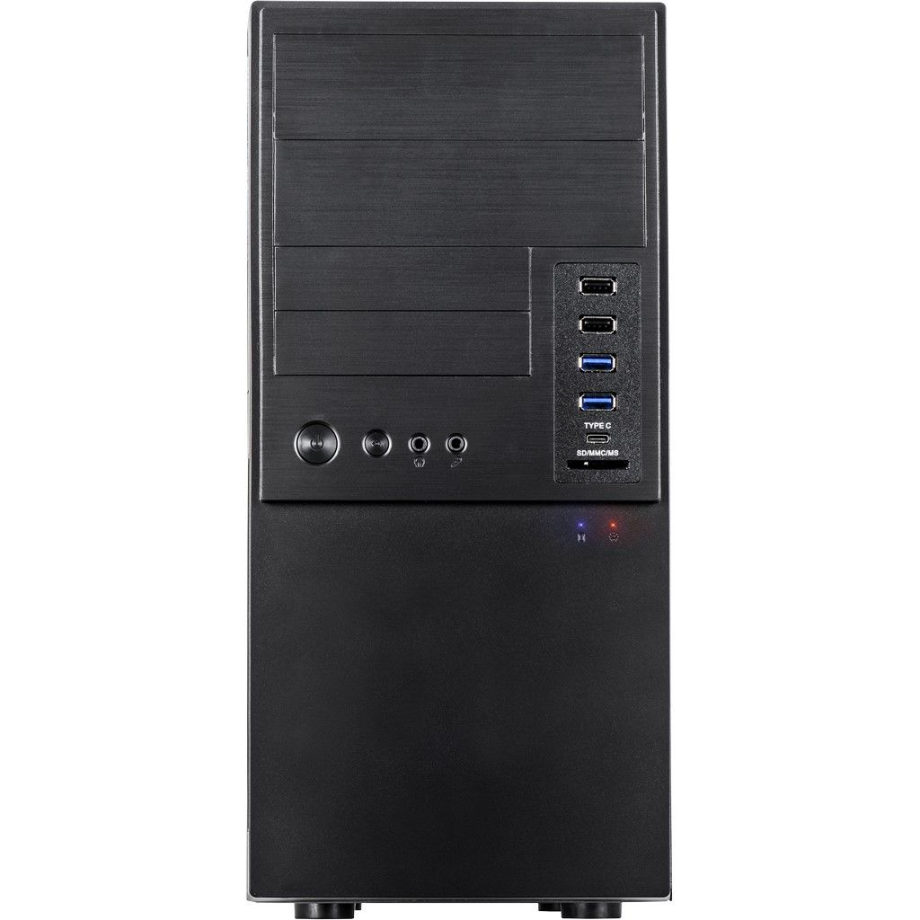 [88881304] Case Inter-Tech IT-6865 Nero Mini Tower Micro ATX