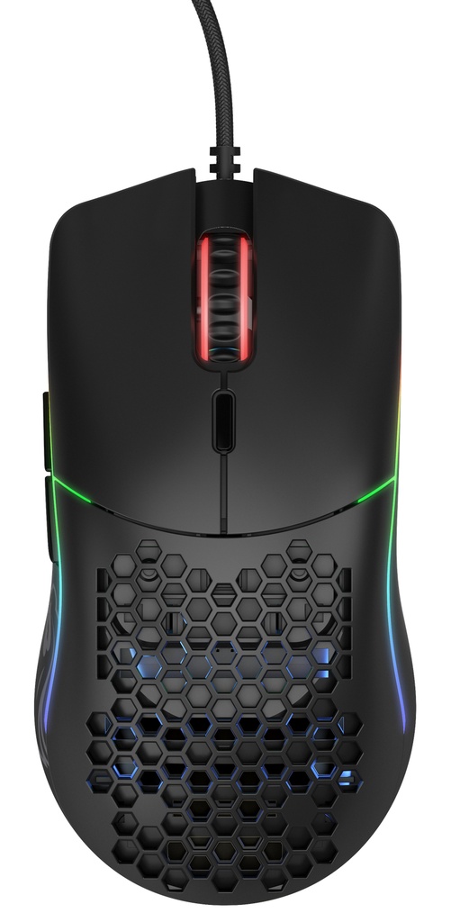 [GO-NERO] Glorious Gaming Model O mouse Mano destra USB tipo A Ottico 12000 DPI