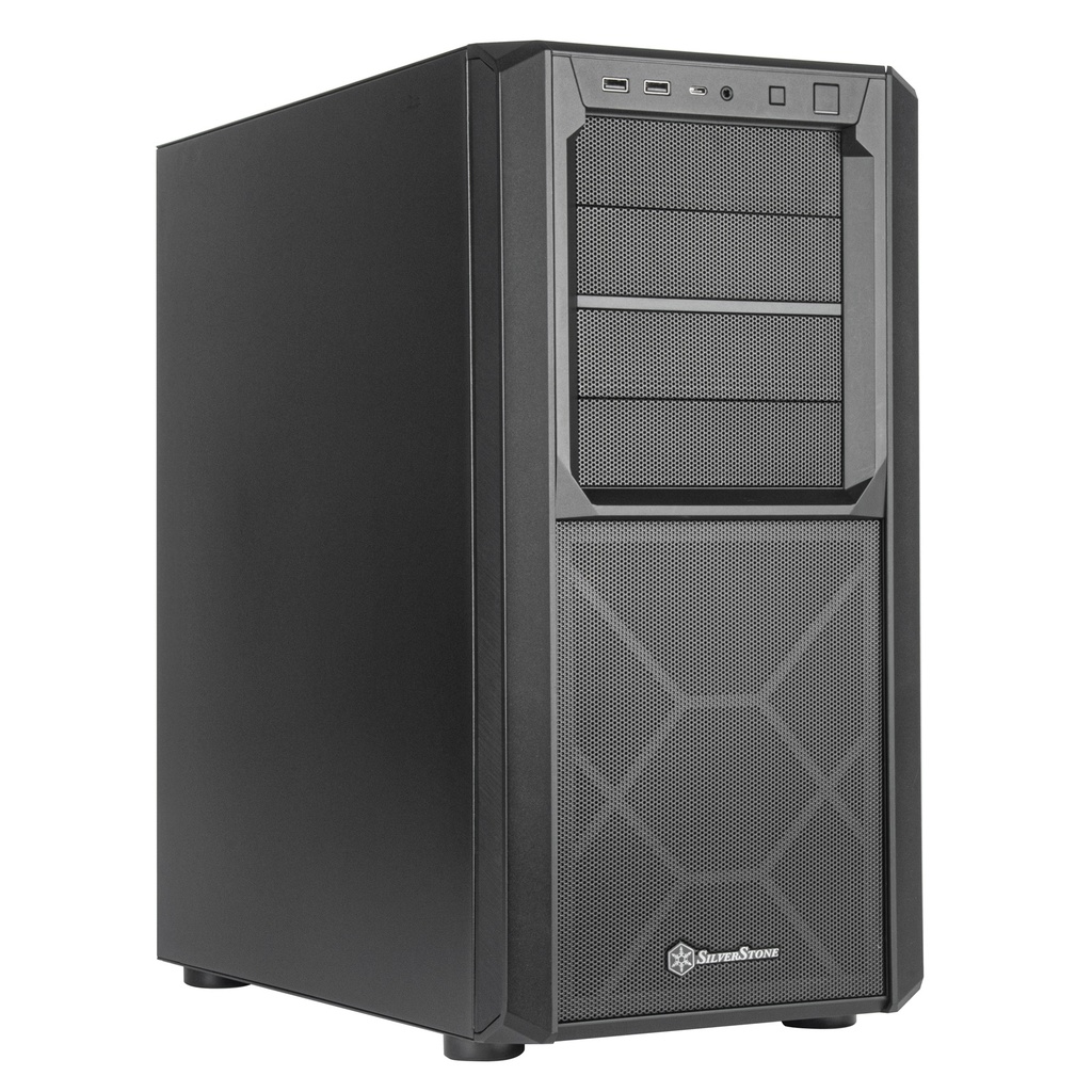 [SST-SED1-B] Case SilverStone SST-SED1-B Seta D1 Midi-Tower Nero