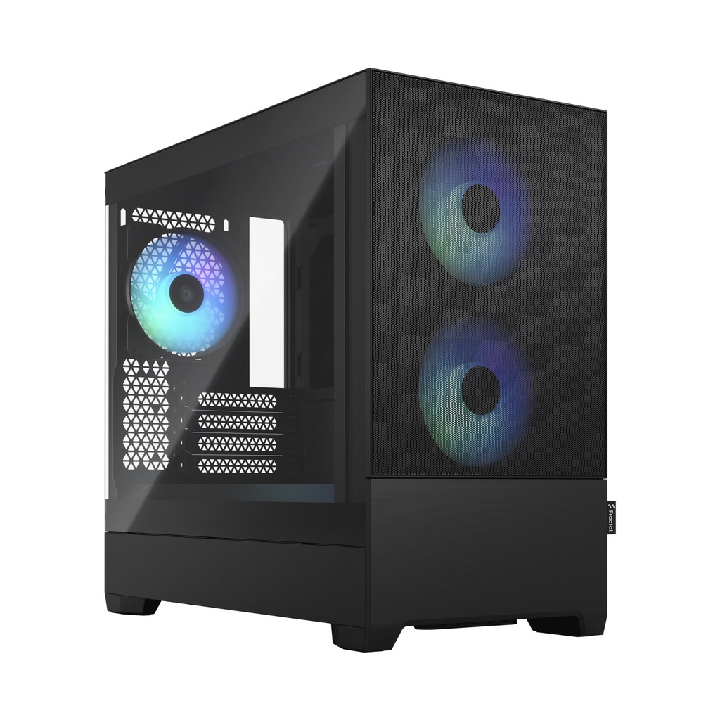 [FD-C-POR1M-06] Case Fractal Design Pop Mini Air RGB Clear Tint Micro-ATX Vetro Temperato Nero