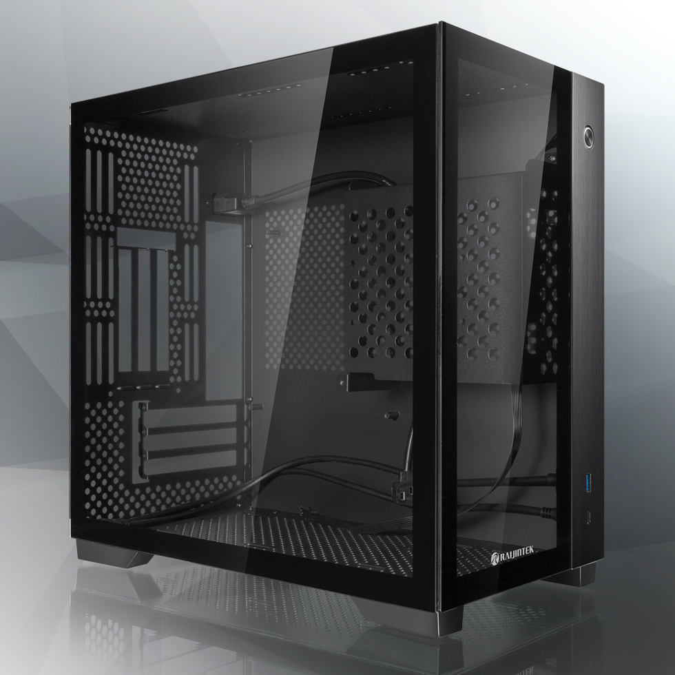 [0R20B00213] Case Raijintek PAEAN MINI Mini-ITX Vetro Temperato Nero