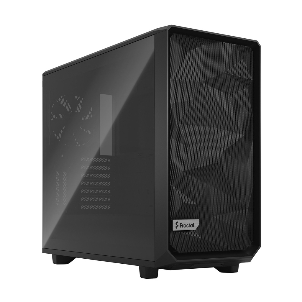 [FD-C-MES2A-03] Case Fractal Design Meshify 2 Black TG Light Tint Midi-Tower Vetro Temperato Nero