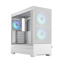 Case Fractal Design Pop Air RGB White TG Clear Tint Midi-Tower Bianco