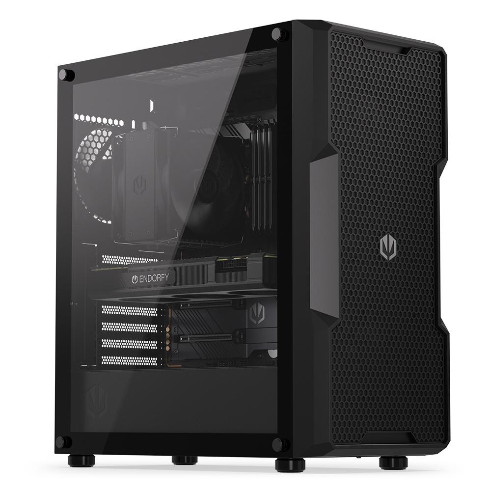 [EY2A008] Case ENDORFY Regnum 400 Air Nero Midi Tower Vetro Temperato