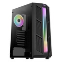 Case Aerocool Prime v2 Nero Vetro Temperato Midi Tower - SPEDIZIONE IMMEDIATA