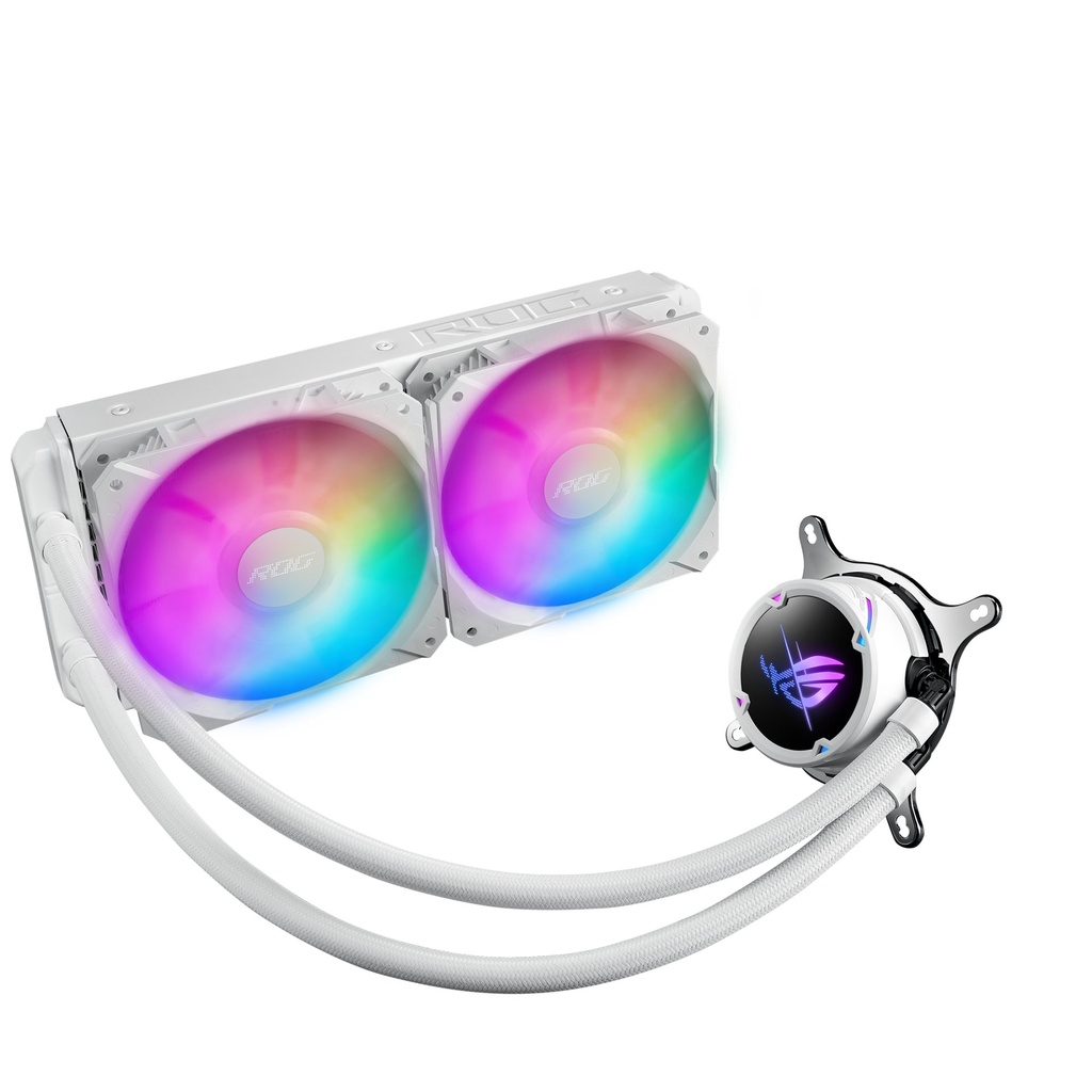 [90RC00E2-M0UAY2] ASUS ROG STRIX LC II 240 ARGB White Edition Processore Raffreddatore di liquidi tutto in uno 12 cm Bianco 1 pz