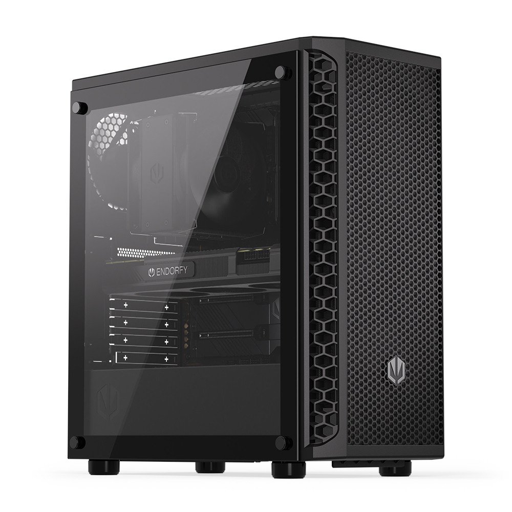 [EY2A004] Case ENDORFY Signum 300 Core Nero Midi Tower Vetro Temperato