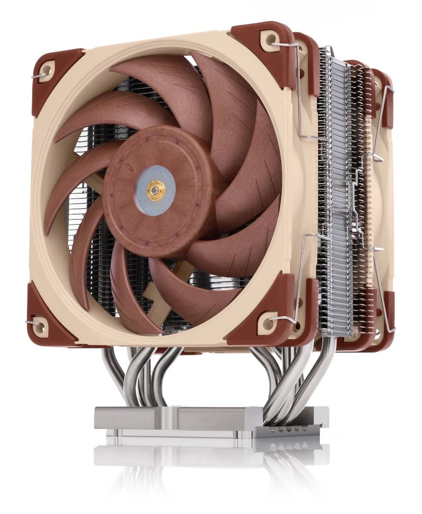 [NH-U12S DX-4677] Noctua NH-U12S DX-4677 sistema di raffreddamento per computer Processore Raffreddatore d'aria 12 cm Marrone, Marrone chiaro, Argento
