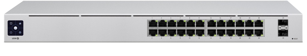 [USW-24] Ubiquiti UniFi USW-24 switch di rete Gestito L2 Gigabit Ethernet (10/100/1000) Argento