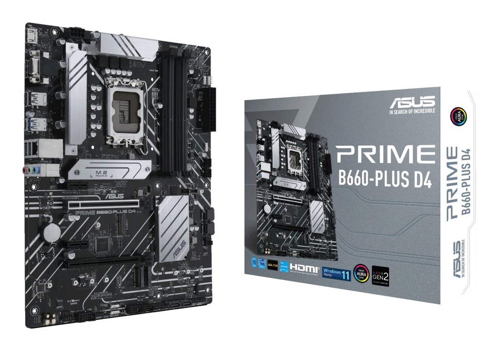[90MB18X0-M1EAY0] Scheda Madre Intel ASUS PRIME B660-PLUS D4 DDR4 LGA 1700 ATX