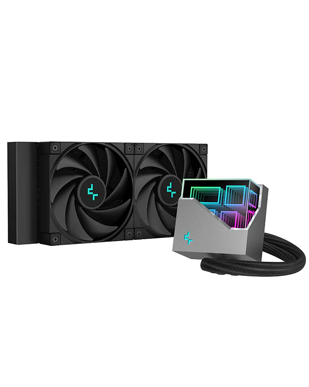 [R-LT520-BKAMNF-G-1] DeepCool LT520 Processore Raffreddatore di liquidi tutto in uno 12 cm Nero 1 pz