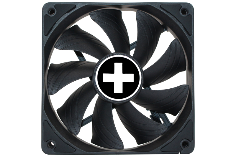 [XF082] Xilence XPF120X.B.PWM Case per computer, Processore Ventilatore 12 cm Nero