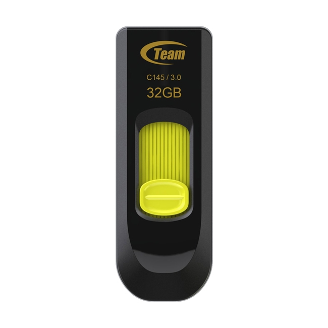 [TC145332GY01] Team Group C145 unità flash USB 32 GB USB tipo A 3.2 Gen 1 (3.1 Gen 1) Nero, Giallo