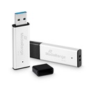 MediaRange MR1901 unità flash USB 64 GB USB tipo A 3.2 Gen 1 (3.1 Gen 1) Nero, Argento