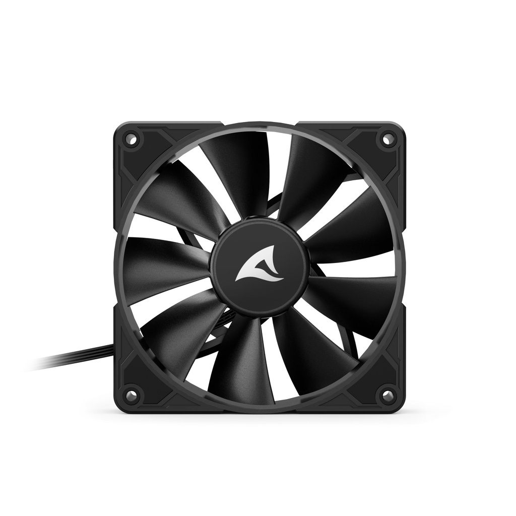 [4044951037971] Sharkoon SilentStorm BW120 PWM Case per computer Ventilatore 12 cm Bacca 1 pz