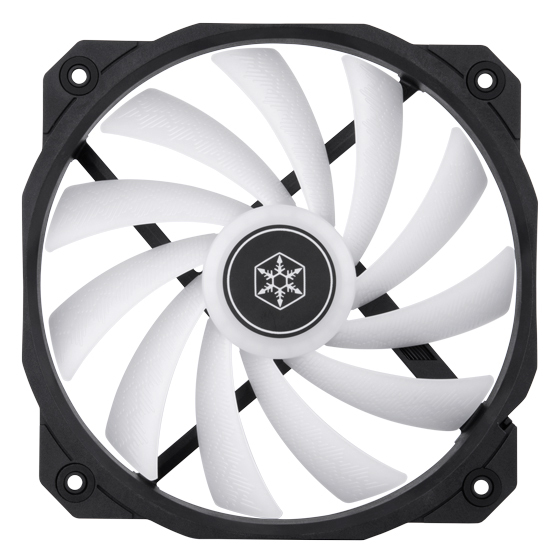 [SST-SF160B-ARGB] Silverstone Shark Force 160 ARGB Case per computer Ventilatore Nero, Bianco 1 pz