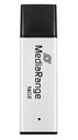 MediaRange MR1899 unità flash USB 16 GB USB tipo A 3.2 Gen 1 (3.1 Gen 1) Nero, Argento