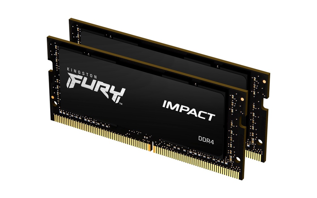 [KF432S20IBK2/64] Kingston Technology FURY 64GB 3200MT/s DDR4 CL20 SODIMM (Kit of 2) Impact