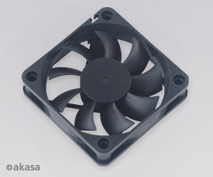 [AK-6015MS] Akasa AK-6015MS sistema di raffreddamento per computer Case per computer Ventilatore 6 cm Nero 1 pz