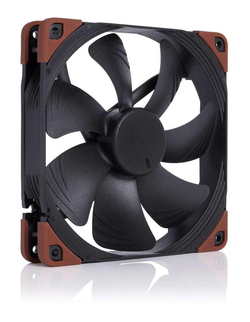[NF-A14 INDUSTRIALPPC-24V-2000] Noctua NF-A14 Case per computer Ventilatore 14 cm Nero, Marrone 1 pz