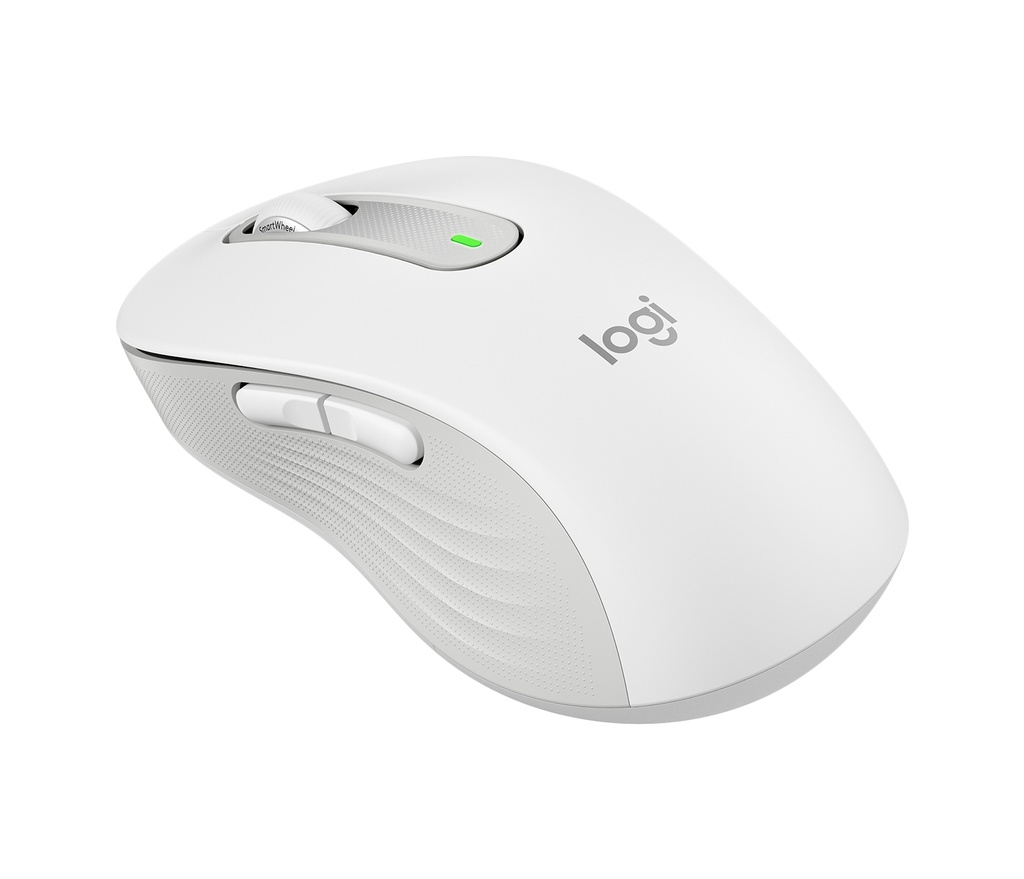 Mouse Logitech Signature M650 L Wireless bianco