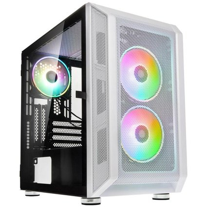 Kolink Citadel Mesh RGB Micro-ATX Alloggiamento bianco