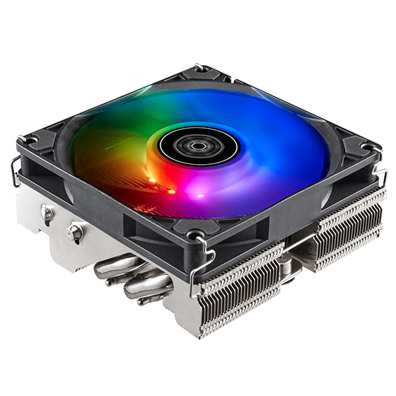 [SST-HYH90-ARGB] Silverstone Hydrogon H90 ARGB Processore Ventilatore 9,2 cm Nero 1 pz