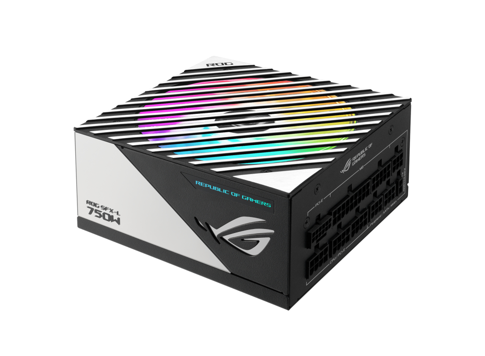 [90YE00N4-B0NA00] ASUS ROG Loki SFX-L 750W Platinum alimentatore per computer 20+4 pin ATX Nero, Argento