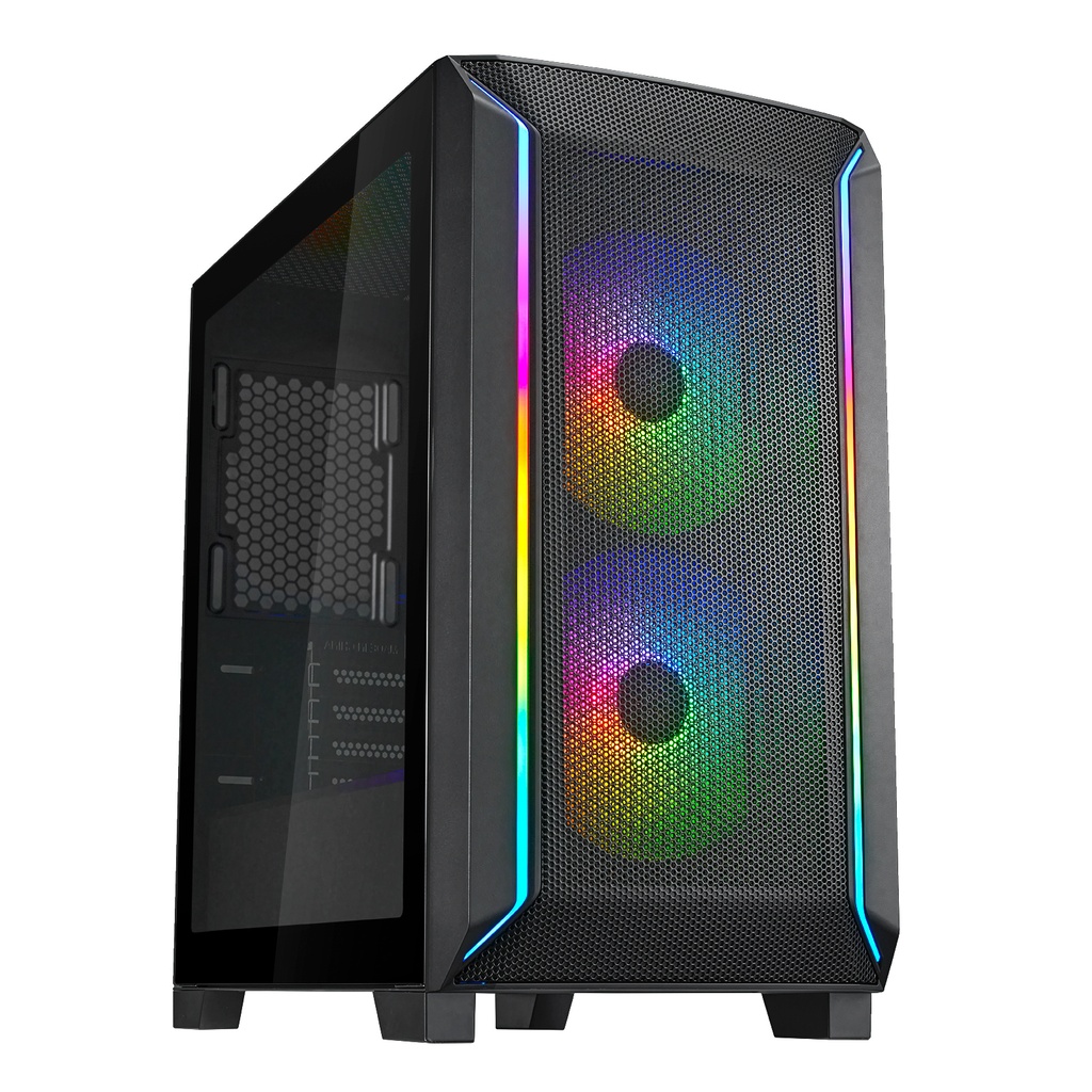 Case SilverStone FARA 312 Micro-ATX Vetro Temperato Nero - SPEDIZIONE IMMEDIATA