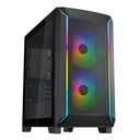 Case SilverStone FARA 312 Micro-ATX Vetro Temperato Nero - SPEDIZIONE IMMEDIATA