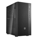 Case SilverStone FARA R1 V2 Midi-Tower Vetro Temperato Nero