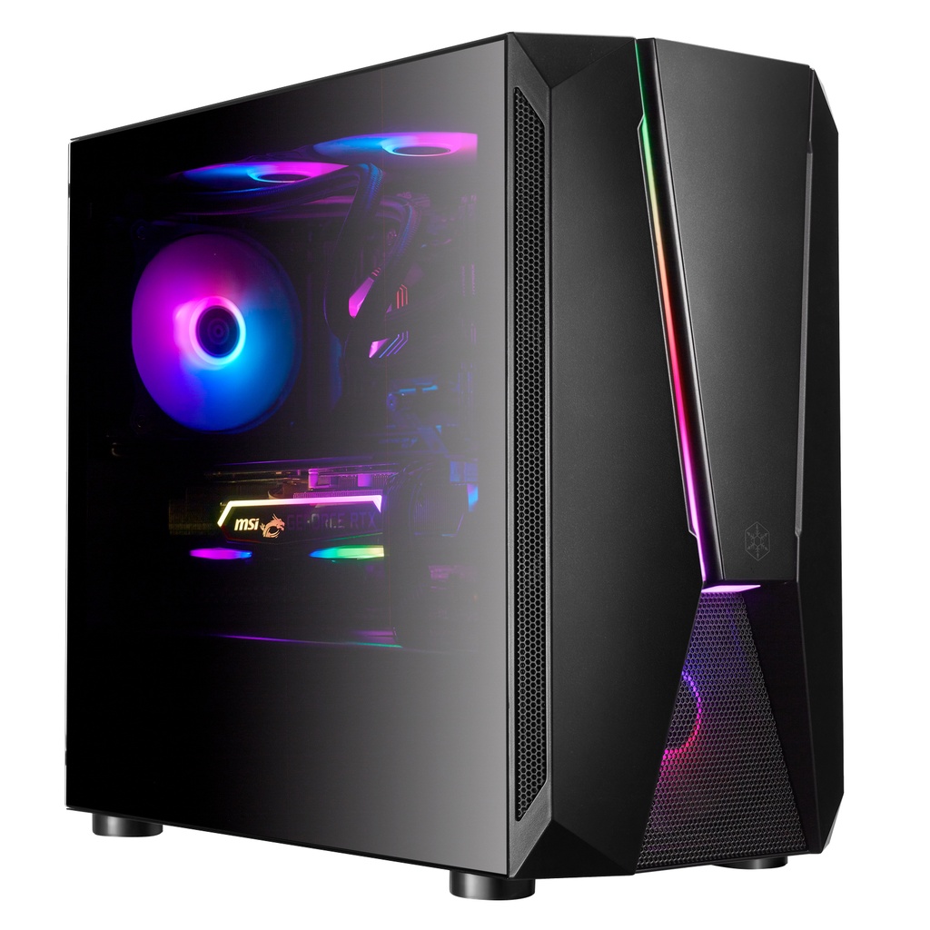 [SST-FAV1MB-PRO] Case SilverStone Fara V1M Pro Micro-ATX ARGB Vetro Temperato Nero