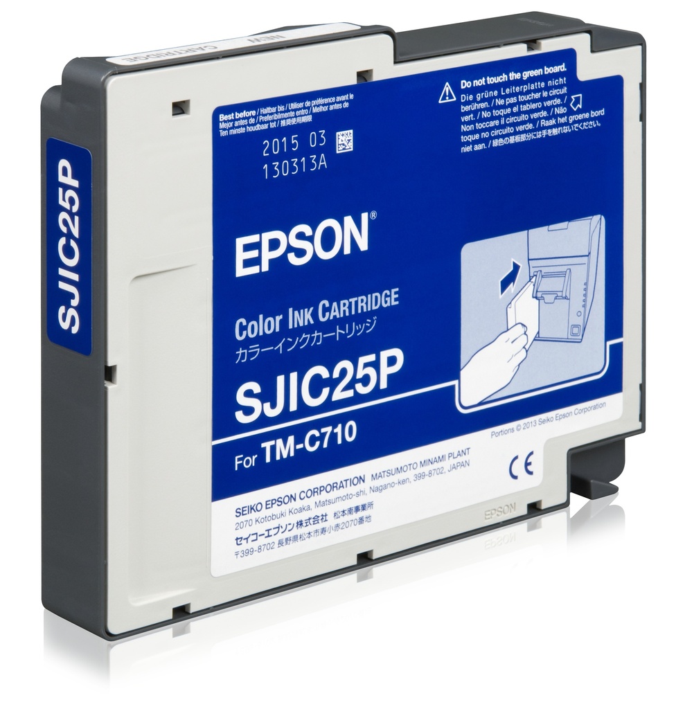 ORIGINAL Epson Cartuccia d'inchiostro nero C33S020591 SJIC25P SJIC25P Ink Cartridge