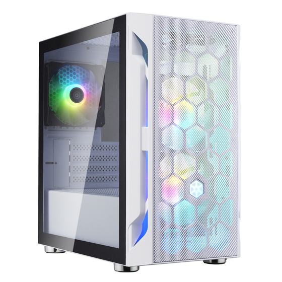 [SST-FAH1MW-PRO] Case SilverStone Fara H1M Pro Micro-ATX Vetro Temperato Bianco