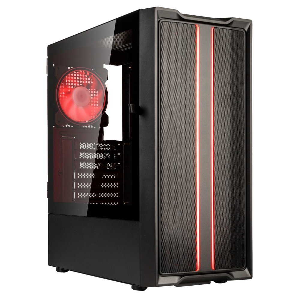 [INSPIRE K12] Kolink Inspire K12 ARGB Midi Tower Nero, Trasparente