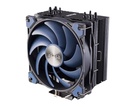 Akasa Alucia H4 Processore Raffreddatore d'aria 12 cm Nero, Blu 1 pz