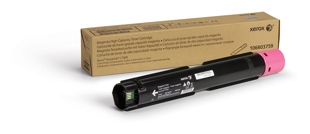 [106R03759] Xerox Cartuccia toner Magenta a Alta capacità da 10100 Pagine per Stampante a colori ® VersaLink® C7000 (106R03759)
