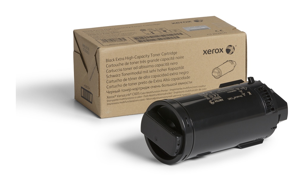 [106R03935] Xerox Cartuccia toner Nero a Altissima capacità da 16900 Pagine per Multifunzione a colori ® VersaLink® C605 (106R03935)