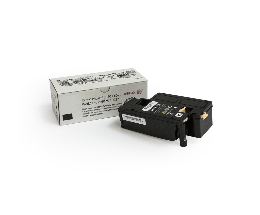 [106R02759] Xerox Cartuccia toner Nero a Capacità standard da 2000 Pagine per Phaser® 6020/6022, WorkCentre® 6025/6027 (106R02759)