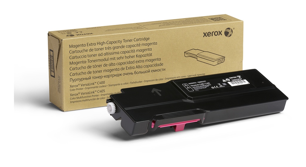 [106R03531] Xerox Cartuccia toner Magenta a Altissima capacità da 8000 Pagine per Stampante a colori ® VersaLink® C400/multifunzione a colori ® VersaLink® C405 (106R03531)